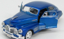 Motor-max Chevrolet Chevy Aerosedan Fleetline 1948 1:24 Blue Met