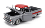 Motor-max Chevrolet Chevy Apache Fleetside Pick-up Custom 1958 1:24 Šedá Červená