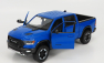 Motor-max Dodge Ram 1500 Double Cab Pick-up 2019 1:24 Blue