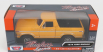 Motor-max Ford usa Bronco Hard-top Open 1978 1:24 Žlutá