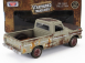 Motor-max Ford usa F-100 Pick-up Weathered Treasure 1972 1:24 Ruggine - Rust