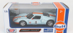 Motor-max Ford usa Gt Gulf N 6 1968 1:24 Světle Modrá Oranžová