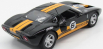 Motor-max Ford usa Gt40 N 6 Racing 2005 1:24 Černá Žlutá