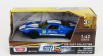 Motor-max Ford usa Gt40 N 62 Racing 1966 1:43 Modrá Bílá