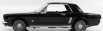Motor-max Ford usa Mustang 1/2 Hard-top 1964 1:18 Černá Bílá