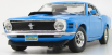 Motor-max Ford usa Mustang Boss 429 Coupe 1970 1:18 Blue