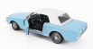 Motor-max Ford usa Mustang Convertible Spider 1967 - 007 James Bond - Thunderball - Operazione Tuono 1:18 Světle Modrá Bílá