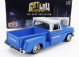 Motor-max GMC C1000 Fenderside Pick-up 1966 1:24 Modrá Bílá
