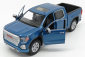 Motor-max GMC Sierra 1500 Denali Crew Cab Pick-up 2019 1:27 Modrá Šedá Met