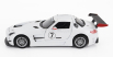 Motor-max Mercedes benz Sls Amg Gt3 N 7 2010 1:24 Bílá