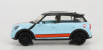 Motor-max Mini Cooper Countryman Gulf 2011 1:43 Světle Modrá Oranžová