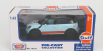 Motor-max Mini Cooper Countryman Gulf 2011 1:43 Světle Modrá Oranžová