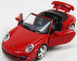 Motor-max Porsche 911 997 Turbo Cabriolet 2007 1:24 Red