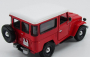 Motor-max Toyota Fj40 Land Cruiser Hard-top Closed 1980 1:24 Červená Bílá