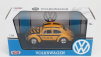Motor-max Volkswagen Beetle Airport Follow Me Service Car 1968 1:24 Žlutá Černá