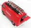 Motor-max Volkswagen T1 Type 2 Van Feuerwehr 1962 1:24 Red