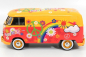 Motor-max Volkswagen T1 Type 2 Van Flower Prower 1962 1:24 Oranžová Červená