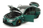 Motorhelix Alfa romeo Giulia Gtam With Engine And Accessories 2021 1:18 M O N T R E A L Green Met