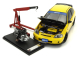 Motorhelix Honda Civic Ek9 Type R Spoon With Engine And Accessories 1999 1:18 Žlutý Černý Uhlík