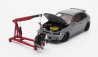Motorhelix Honda Civic Type-r (ek9) 1997 With Yokohama Tires And Engine 1:18 Nardo Grey