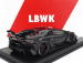 Motorhelix Lamborghini Aventador Gt Evo Lbwk Lb-works 2019 1:18 Černý Metamidový Uhlík