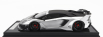 Motorhelix Lamborghini Aventador Gt Evo Lbwk Lb-works 2019 1:18 Stříbrná Uhlíková Čerň