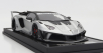 Motorhelix Lamborghini Aventador Gt Evo Lbwk Lb-works 2019 1:18 Stříbrná Uhlíková Čerň