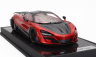 Motorhelix Mclaren 720s Mansory 2019 1:18 Červený Uhlík