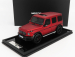 Motorhelix Mercedes benz G-class G63 Amg (w463) V8 Biturbo 2019 1:18 Red