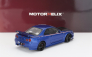 Motorhelix Nissan Skyline Gt-r (r34) Nismo Crs Coupe 2002 With Engine 1:18 Modrý Uhlík