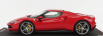 Mr-models Ferrari 296 Gtb Hybrid 830hp V6 2021 - Con Vetrina - With Showcase 1:18 Rosso Corsa - Červená
