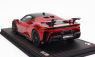 Mr-models Ferrari Sf90 Xx Stradale N 23 2024 - Con Vetrina - With Showcase 1:18 Rosso Corsa - Červená Černá