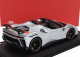 Mr-models Ferrari Sf90 Xx Stradale Spider 2024 - Con Vetrina - With Showcase 1:18 Bianco Artico - Bílá Met Oranžová Černá
