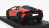 Mr-models Lamborghini Huracan N 63 Sterrato 2022 - Con Vetrina - With Showcase 1:18 Arancio Xanto - Oranžová