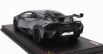 Mr-models Lamborghini Huracan Sto Lp640-2 2021 - Con Vetrina - With Showcase 1:18 Grigio Telesto - Šedá