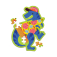 Mudpuppy Puzzle Pizzasaurus 48dílné s vůní