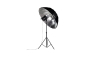 Nanlite Deštník Silver Deep 135cm