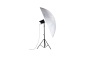 Nanlite Deštník Silver Shallow 180cm