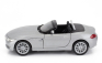 Newray BMW Z4 Spider Cabriolet Open 2009 1:24 Silver