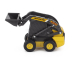 Newray Iveco fiat Daily Roll-off Pianale 2023 With Accessories + New Holland L228 Ruspa Gommata - Skid Steer Scraper Tractor 1:36 Žlutá Černá