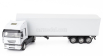 Newray Iveco fiat Stralis 540 Truck Cassonato 2009 1:43 Bílá