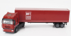 Newray Iveco fiat Stralis 540 Truck Cassonato Brt Bartolini Corriere Espresso 2009 1:43 Red