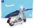 Newray Piaggio Vespa 125 Et3 Primavera 1976 1:12 Silver