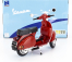 Newray Piaggio Vespa P200e 1978 1:12 Red