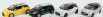 Norev Citroen Set 4x Ds3 2010 1:43 Žlutá Černá Bílá Stříbrná