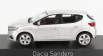 Norev Dacia Sandero 2021 1:43 Vysočina Bílá