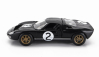 Norev Ford usa Gt40 Mkii 7.0l V8 Team Shelby American Inc. N 2 Winner 24h Le Mans 1966 B.mclaren - C.amon 1:43 Černá Stříbrná