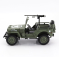 Norev Jeep Willys Cabriolet Open Army D-day Normandy 1944 1:18 Vojenská Zelená