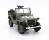 Norev Jeep Willys Cabriolet Open Army D-day Normandy 1944 1:18 Vojenská Zelená