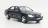 Norev Mercedes benz S-class S55 Amg (w220) 2000 1:18 Blue Met